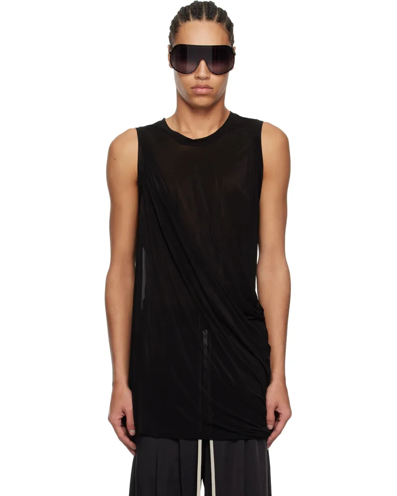Rick Owens Black Hollywood Anthem Tank Top 09