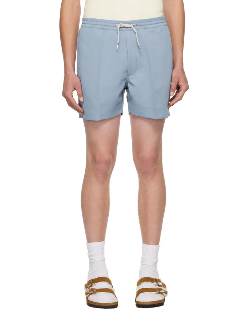Second/Layer SSENSE Exclusive Blue Madiero Shorts Baby