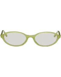 Bonnie Clyde Green Baby Sunglasses Milky