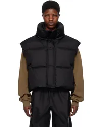 WARDROBE.NYC Black Oversize Down Vest Black