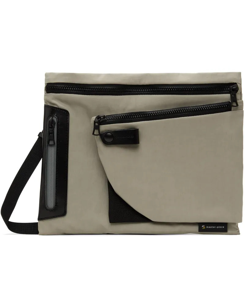 MASTER PIECE Gray Circus Sacoche Bag Gray
