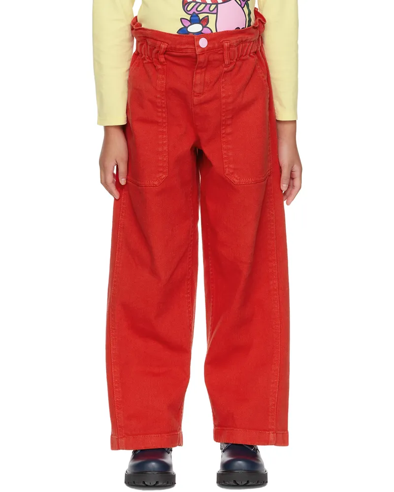 Marc Jacobs Kids Red Urban Jungle Trousers 97e