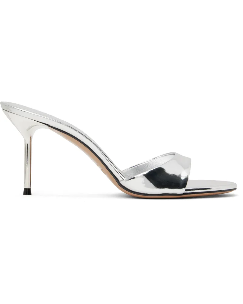 Paris Texas Silver Lidia 70 Mules Silver