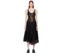 Black Pamela Midi Dress