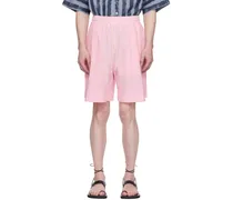 Pink 'The Diver' Shorts