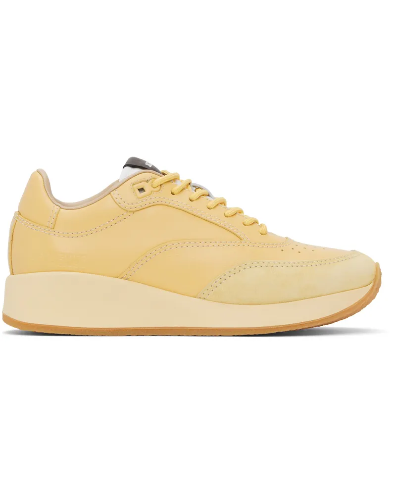 Jacquemus Yellow Les Sculptures 'La Daddy' Sneakers 205