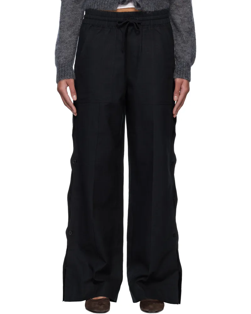 Sea Black Shai Trousers Black