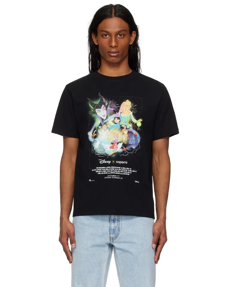 COPERNI Black Disney Collector Boxy T-shirt Black