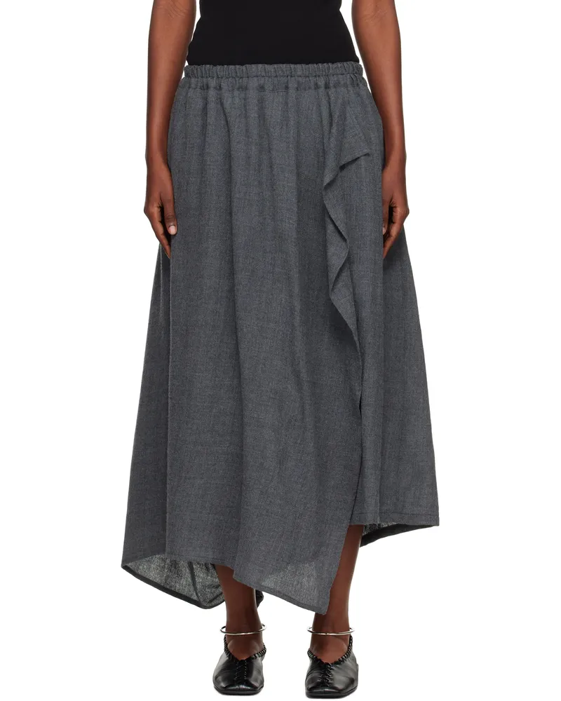 Yohji Yamamoto Black Y-Pants Trousers 1