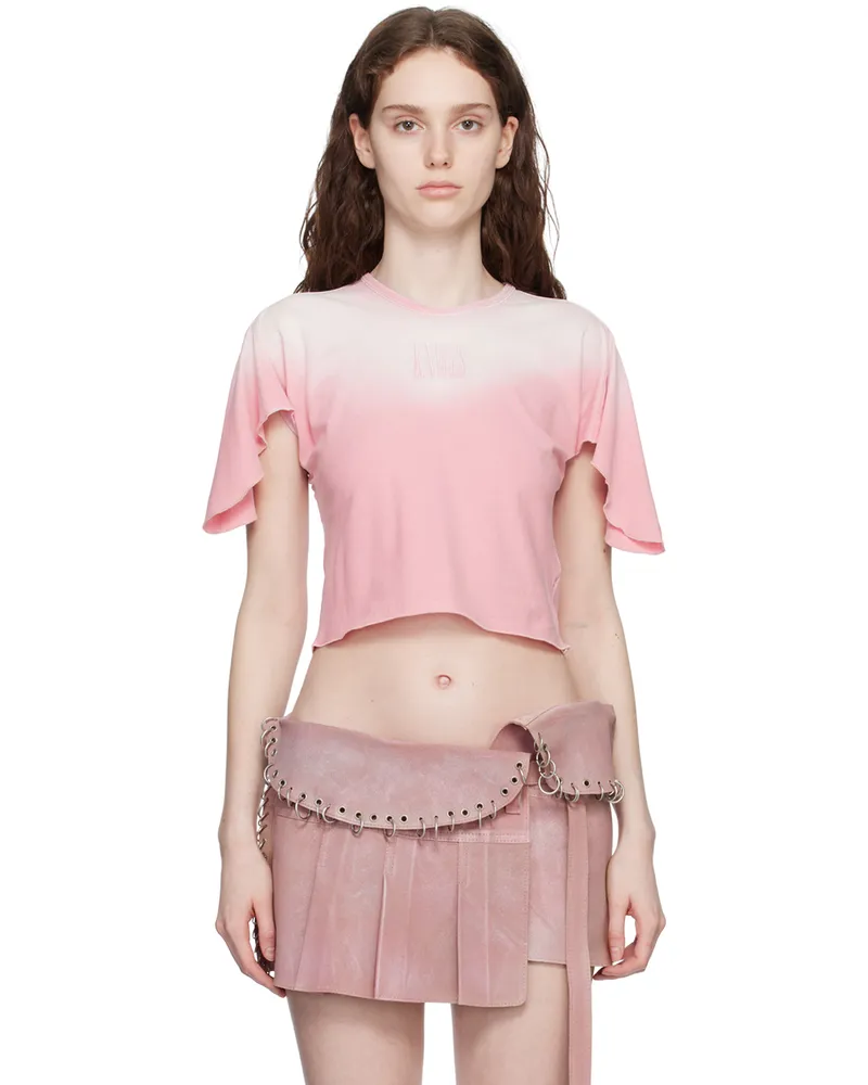 Charlotte Knowles Pink Storm T-Shirt Pink
