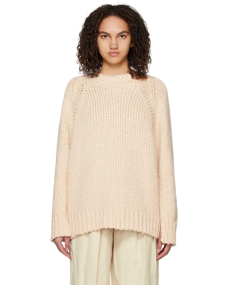 Stella McCartney Beige Vented Sweater 6864