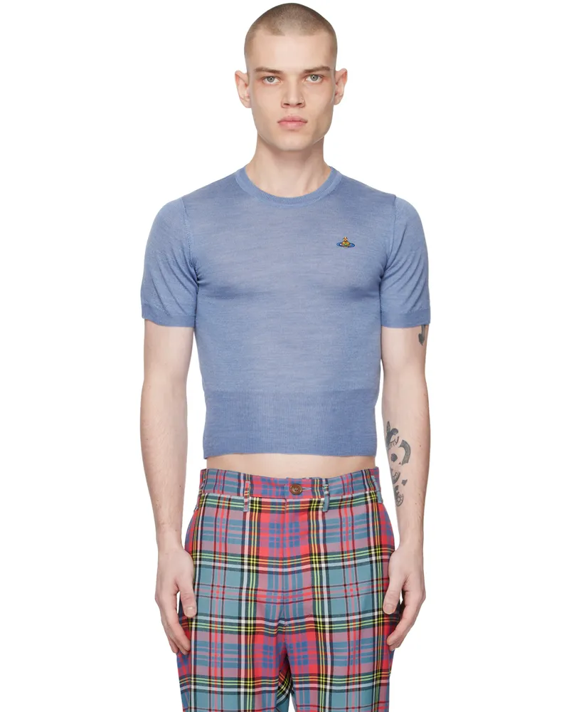 Vivienne Westwood Blue Bea T-Shirt K405