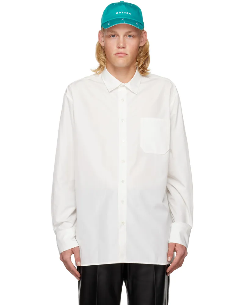 BOTTER SSENSE Exclusive White Button Shirt White