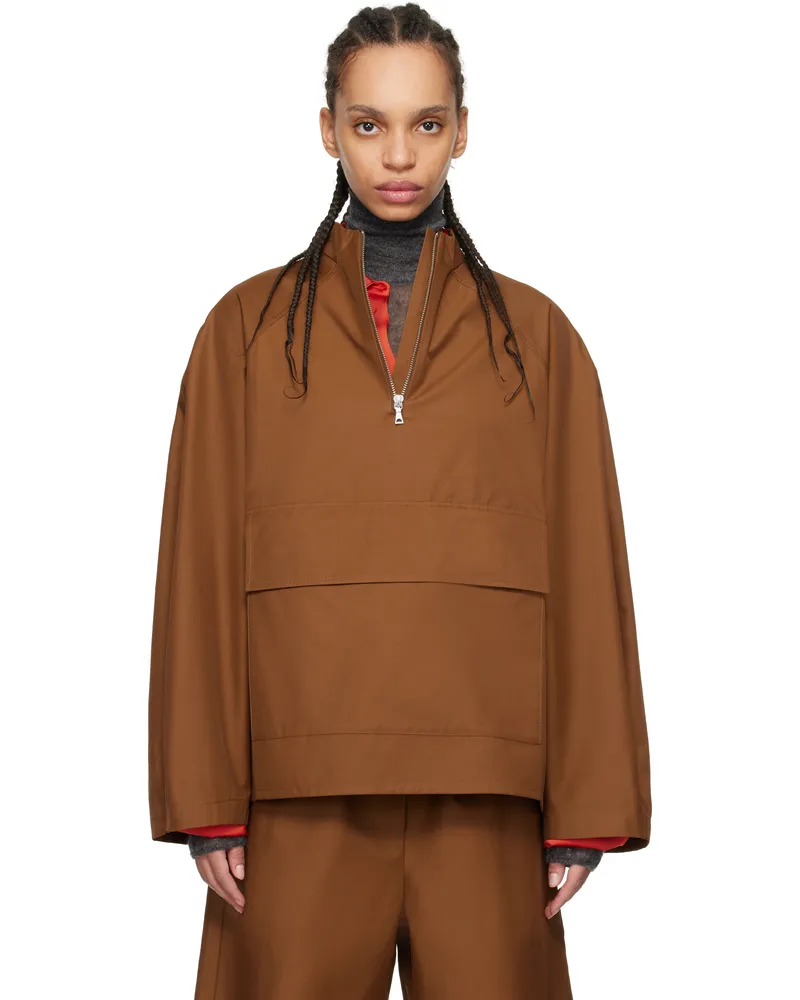 CORDERA Tan Windbreaker Jacket Tan