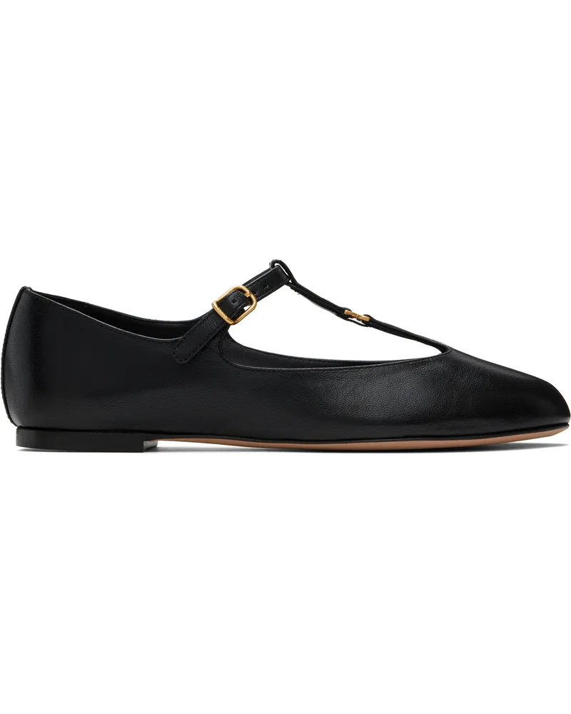 Chloé Black Marcie Ballerina Flats 001