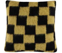 SSENSE Exclusive Black & Yellow Rudy Cushion