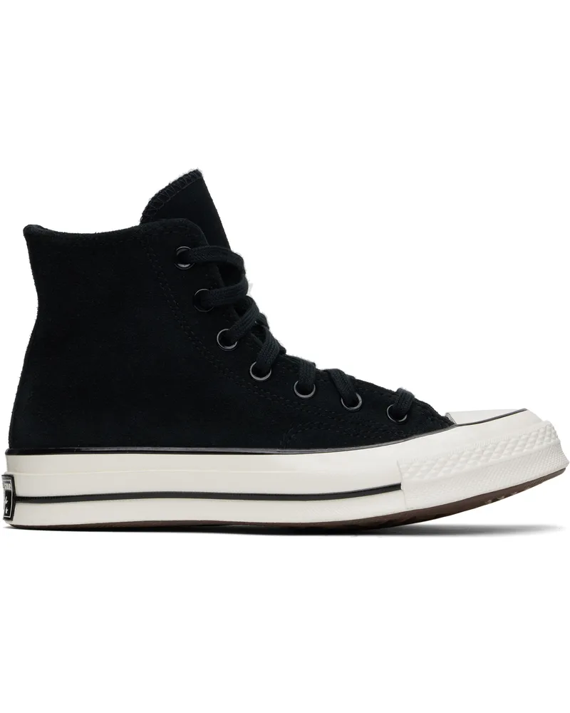 Converse Black Chuck 70 Heritage Suede Sneakers Black