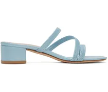 Blue Riviera Heeled Sandals