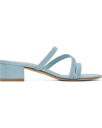 Maryam Nassir Zadeh Blue Riviera Heeled Sandals Lago