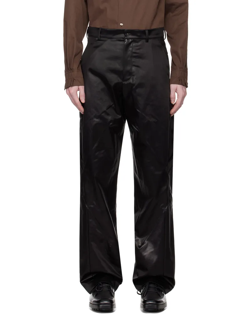 KIKO KOSTADINOV Black Melsas Trousers Ink