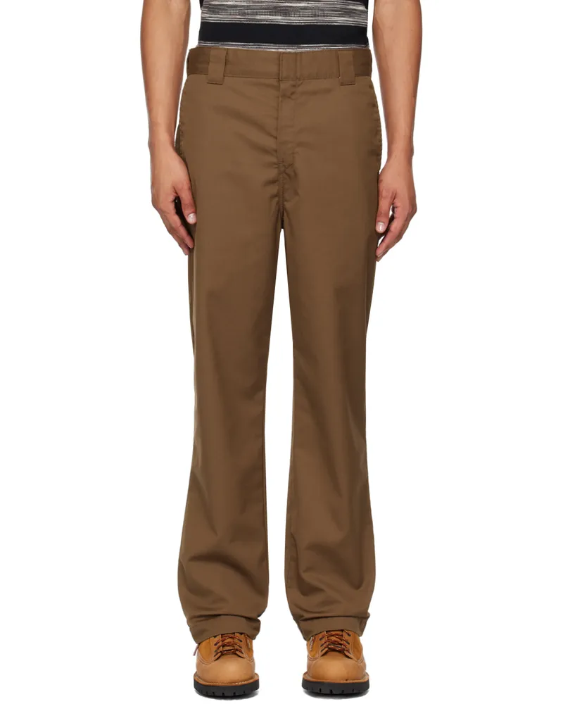 Carhartt WIP Brown Craft Trousers 2y02