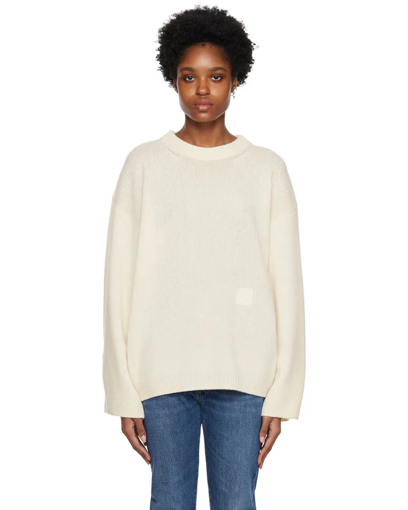 Totême Off-White Crewneck Sweater 199