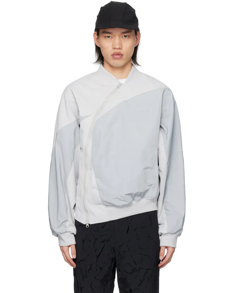 Post Archive Faction Gray 6.0 Center Bomber Jacket Grey