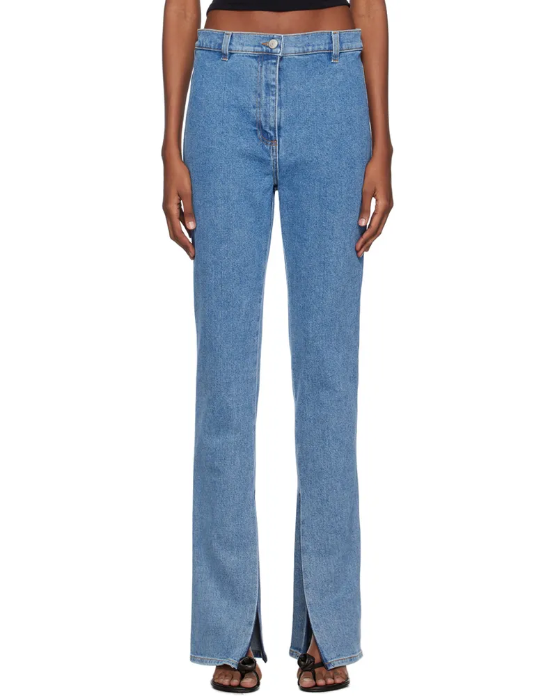 Magda Butrym Blue Slim-Fit Jeans Blue