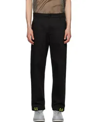 44 LABEL GROUP Black Prognoz Strap Trousers Black