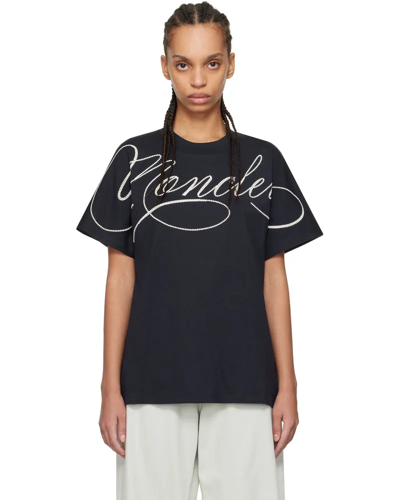 Moncler Navy S/S Logo T-shirt 778