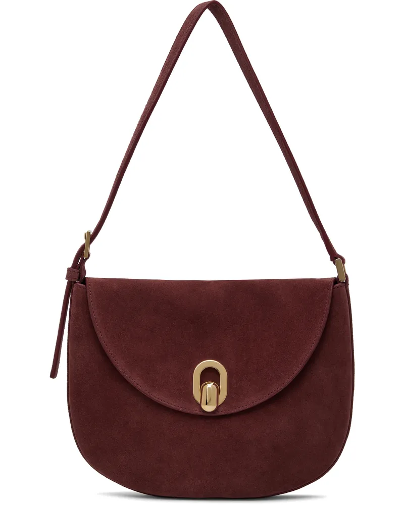 SAVETTE Burgundy Small Tondo Bag 601