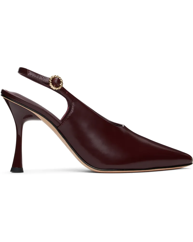 Studio Amelia Burgundy Halo 90 Heels Bur