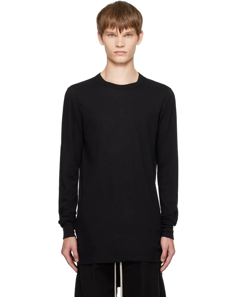 Rick Owens Black Concordians Level LS T-shirt 09
