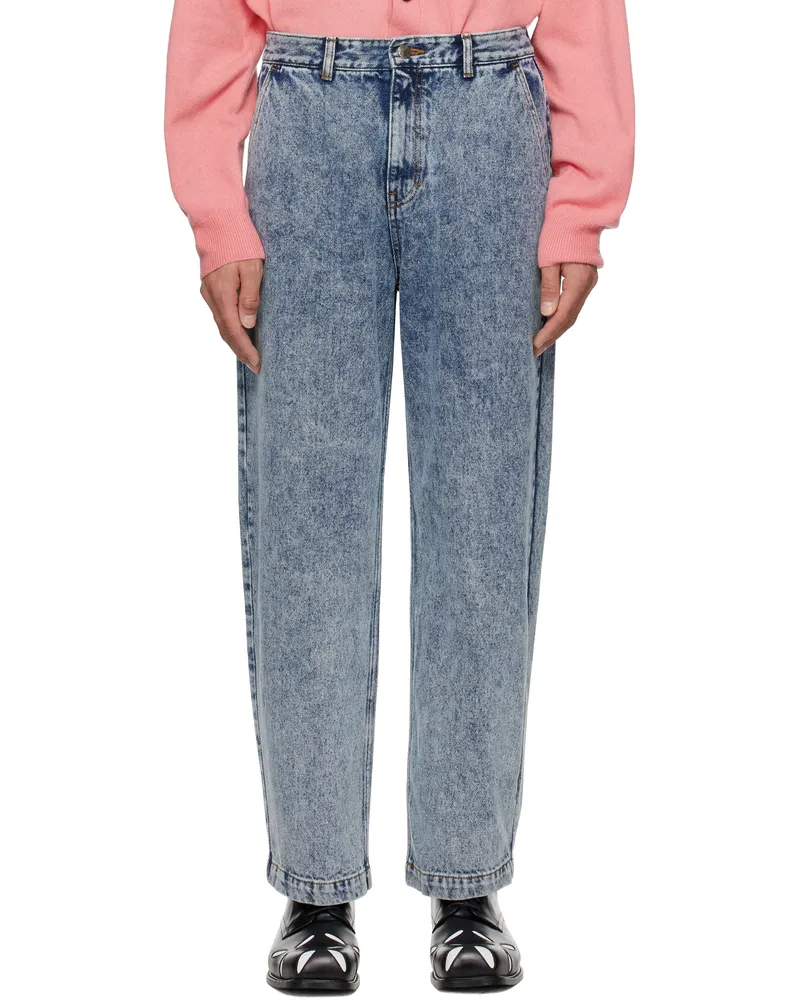 Adererror Blue Sig; TRS Tag 03 Jeans Blue