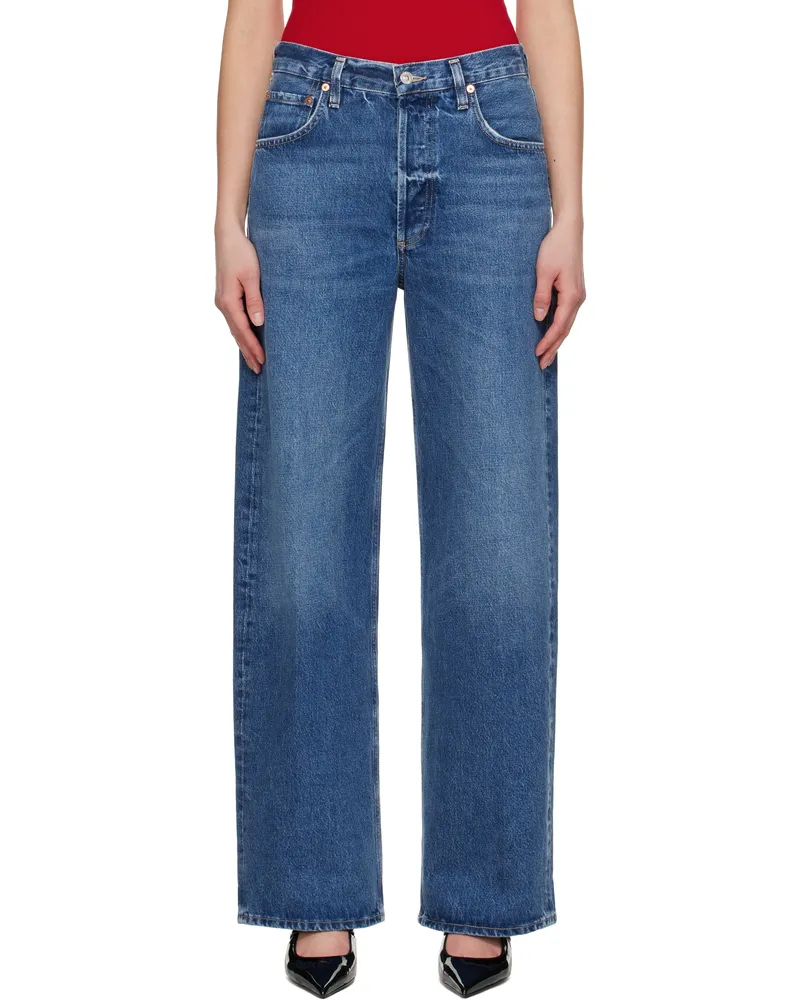 Citizens of humanity Blue Ayla Baggy Jeans Claremont