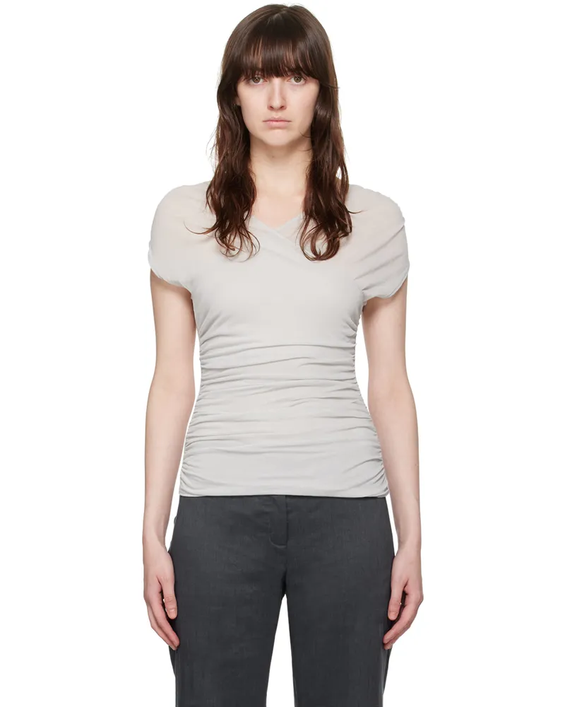 Paloma Wool Gray Saudade Top Grey