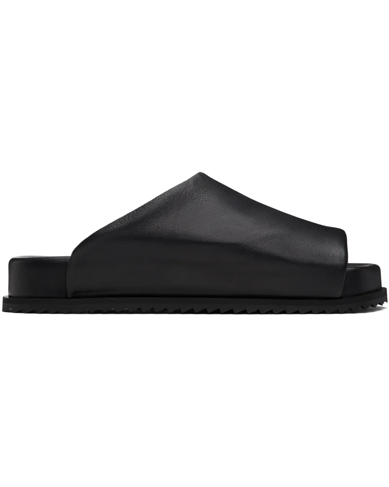 YUME YUME Black Finn Slider Sandals Black