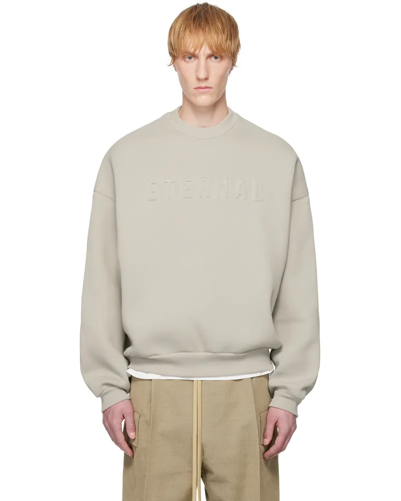Fear of God Gray 'Eternal' Sweatshirt Dove