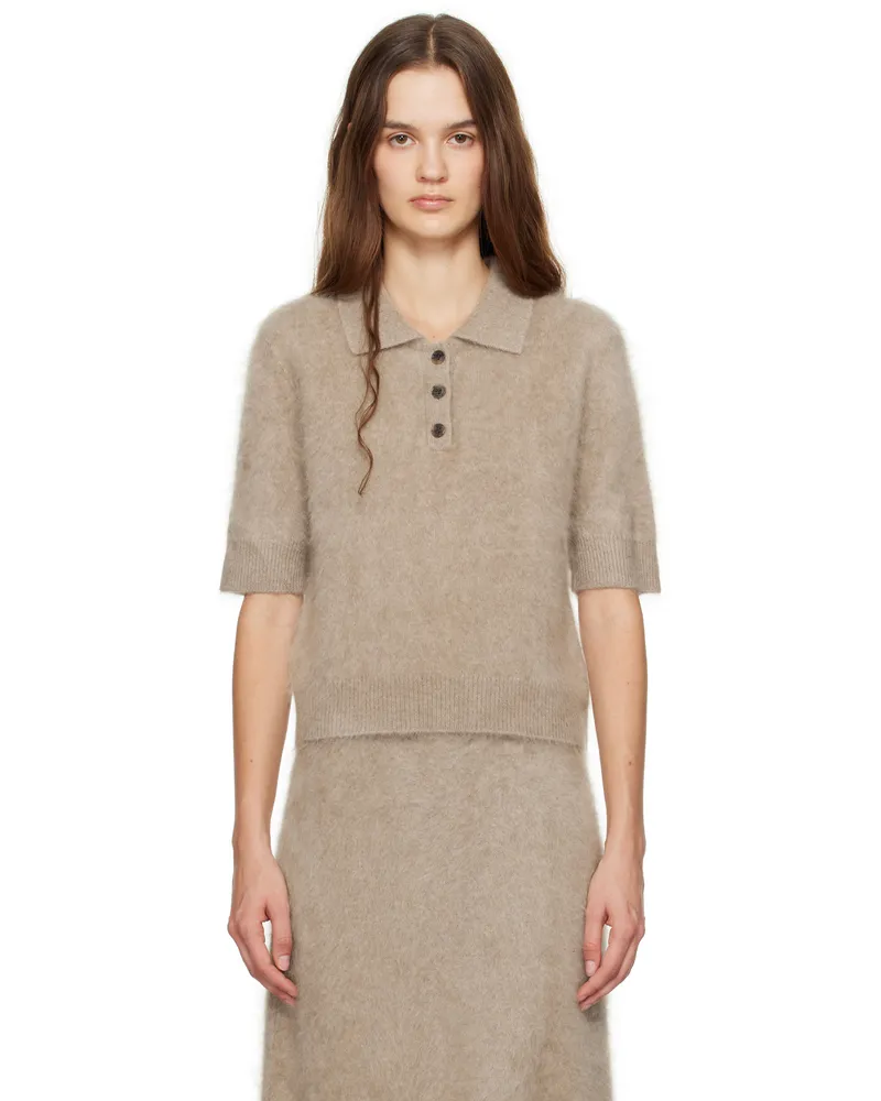 Lisa Yang Taupe Carolyn Polo Ez