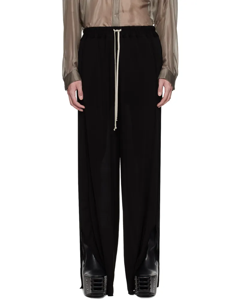 Rick Owens Black Lido Track Pants 09