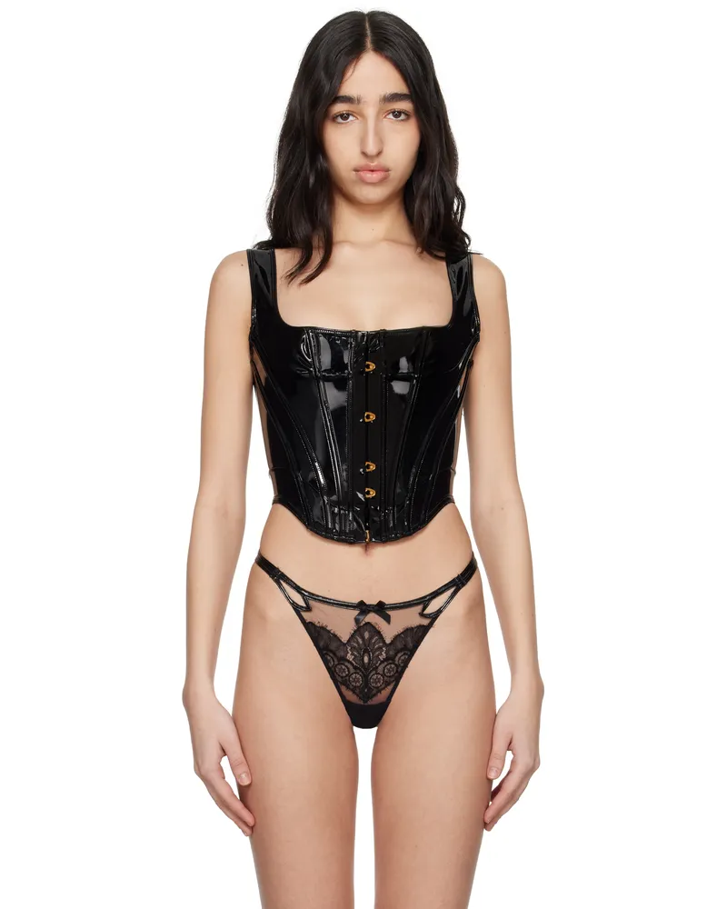 Agent Provocateur Black Zena Corset 001001