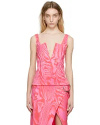 Marques ' Almeida Pink Corset Camisole Pink