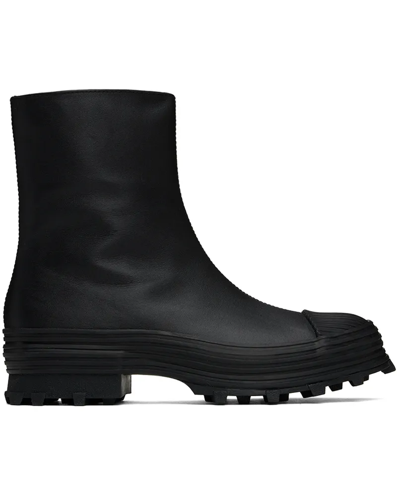 Camper Black Traktori Boots Black