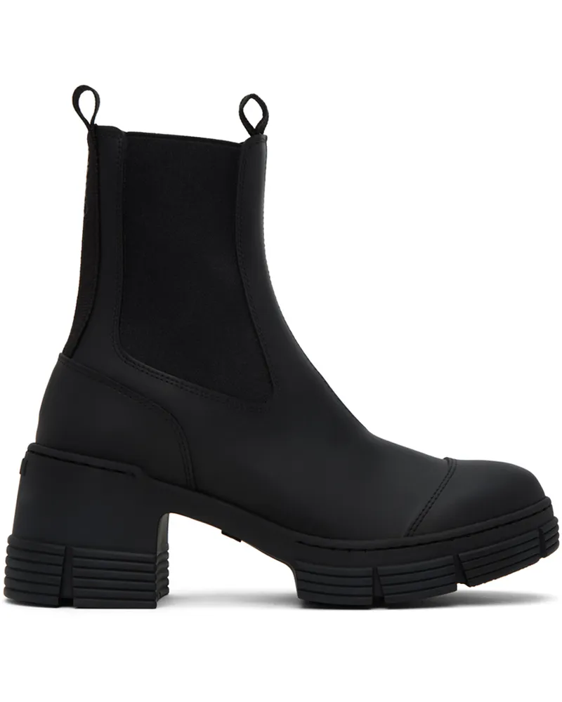 Ganni Black City Boots 099