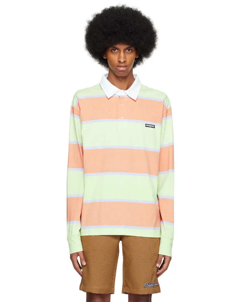 Noon Goons Green & Orange Rideshop Polo Shell