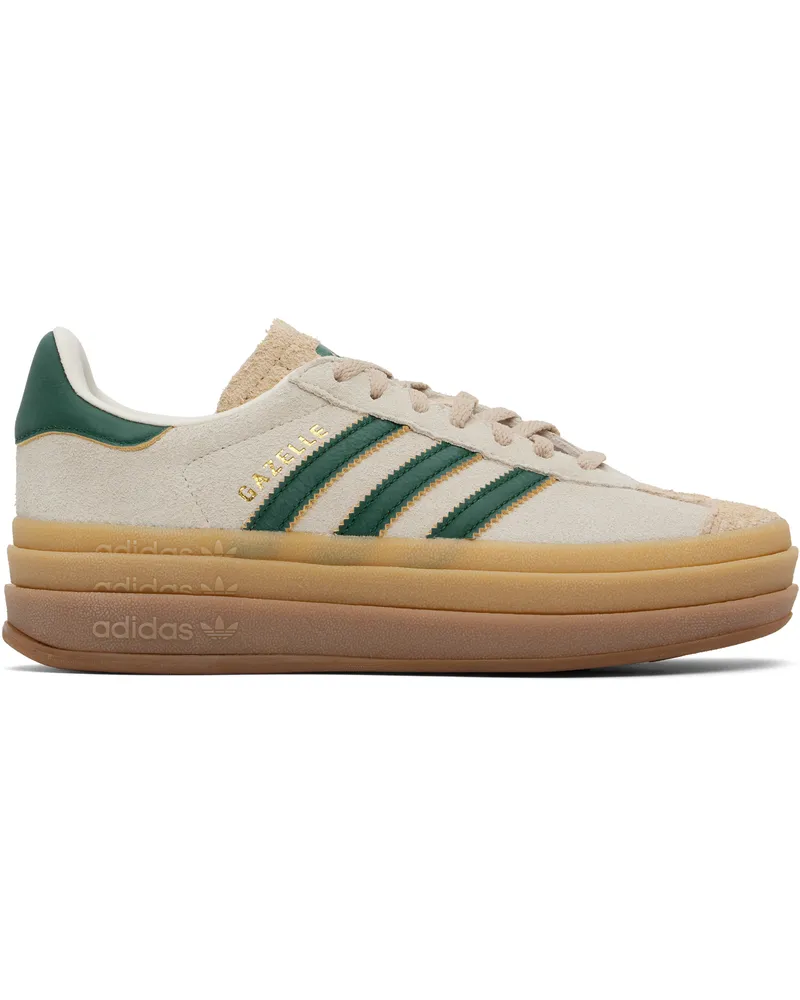 adidas Beige Gazelle Bold Sneakers Cream