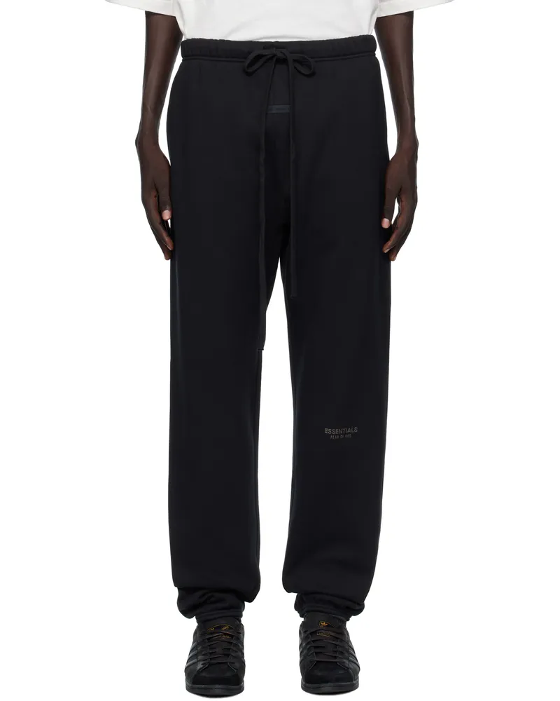 Fear of God Black Vintage Fleece Sweatpants Jet