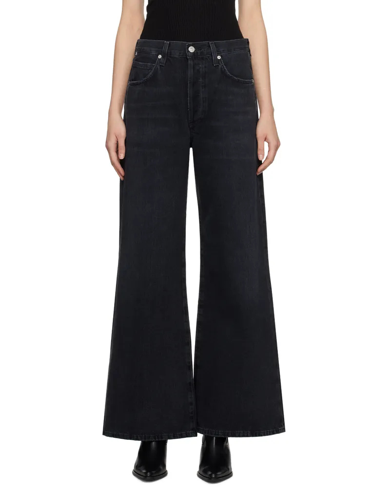 Citizens of humanity Black Beverly Slouch Boot Jeans Prophecy