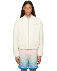 Casablanca Paris Off-White Maison Pastelle Bomber Jacket Maison