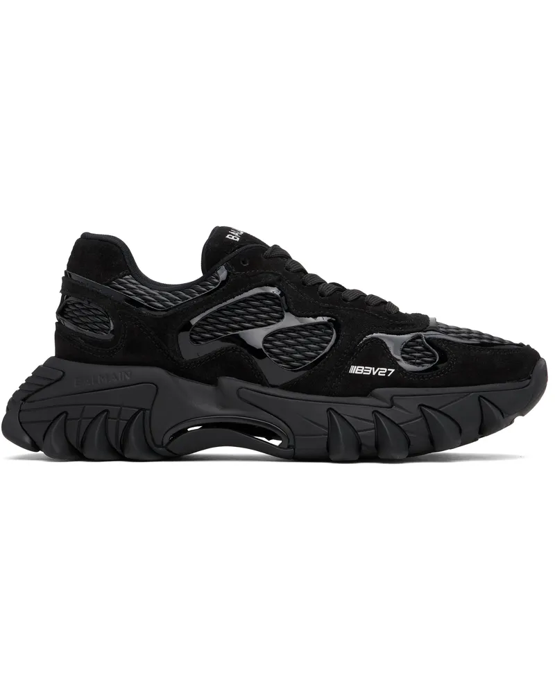 Balmain Black B-East Sneakers 0pa